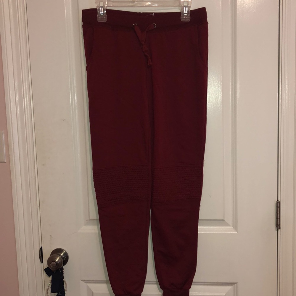 red Joggers